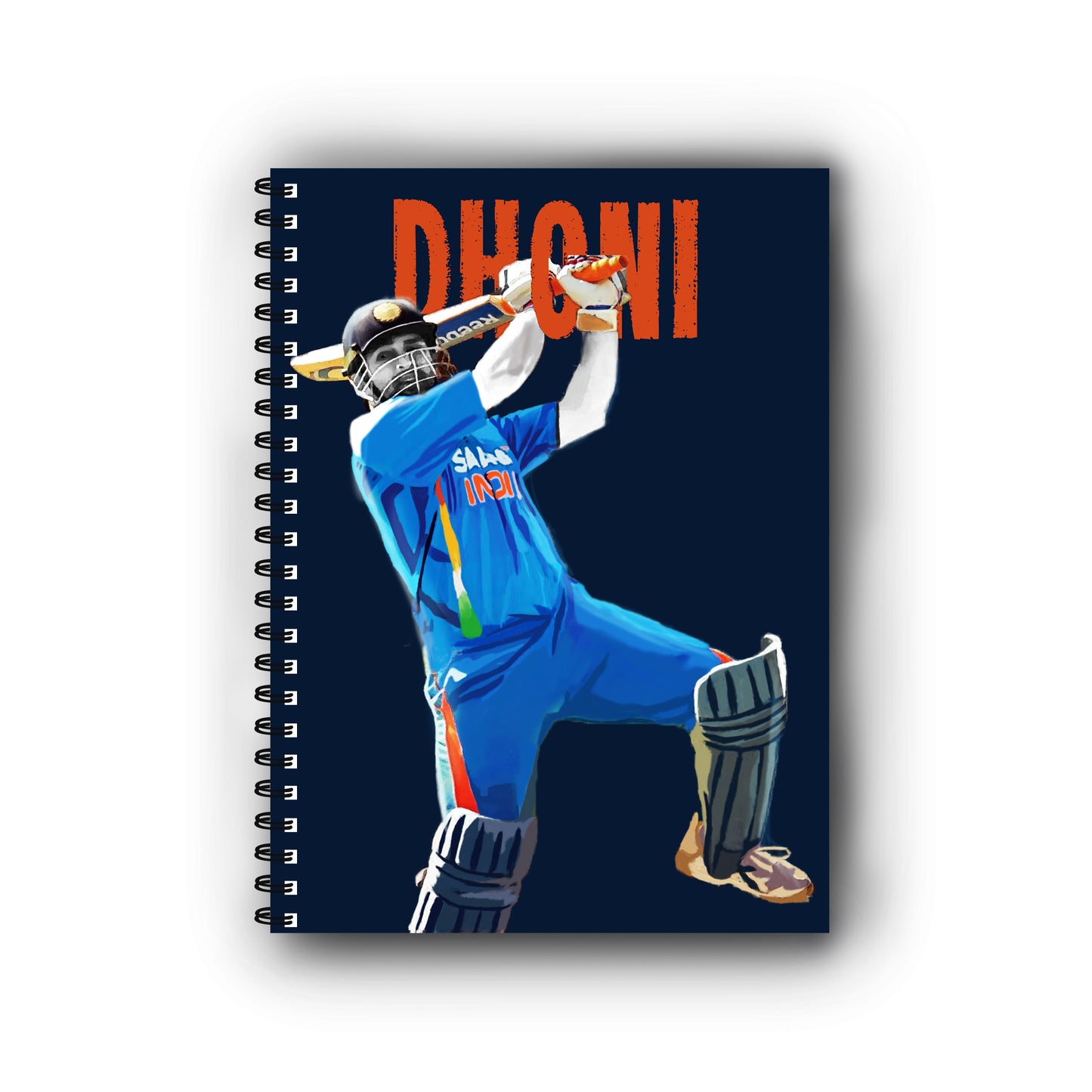 M S Dhoni Printed Notebook