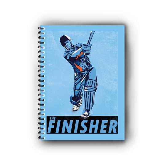 M S Dhoni Printed Notebook