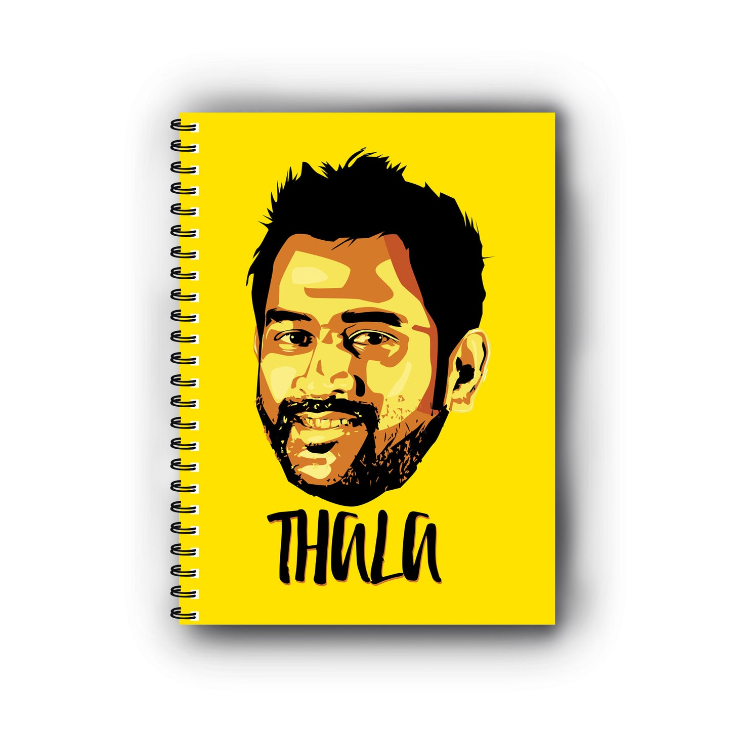 M S Dhoni Printed Notebook