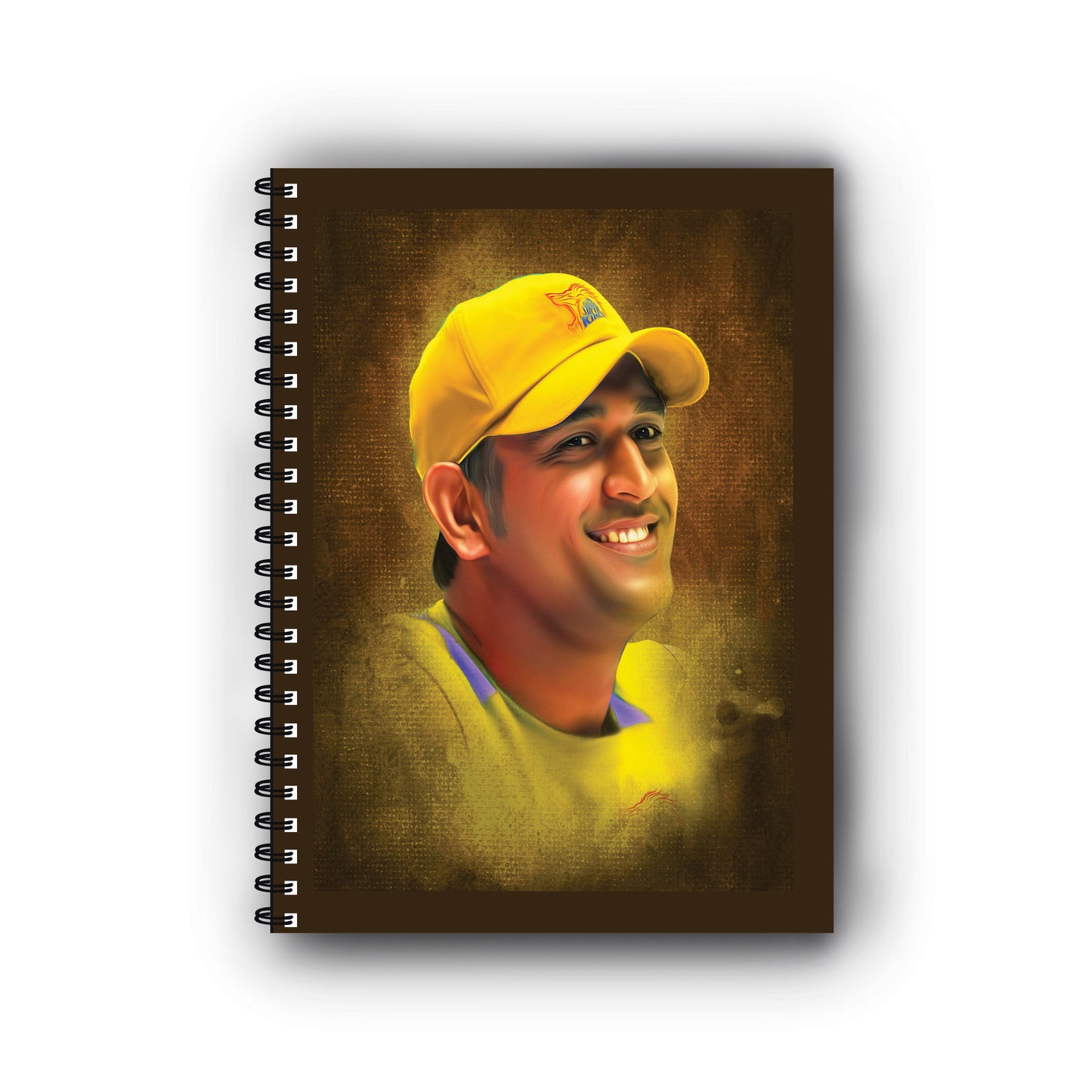 M S Dhoni Printed Notebook