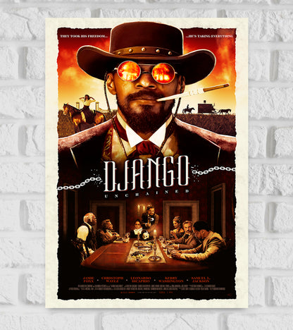 Django Unchained Movie Art work