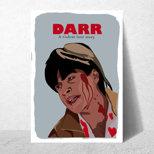 Darr Movie Poster Frame ShahRukh Khan Artwork Framed Posters Bollywood Actor SRK Artwork Canvas Painting Photo Frames for Wall Decor Bedroom Dining Hall Kitchen Restraunt cafe & Office walls decoration, darr movie poster, darr poster, darr srk poster, darr poster hd, srk pathan movie poster, pathan poster, pathan poster hd, pathan poster design,  pathan poster hd wallpaper, srk devdas poster, srk movie poster, srk movie poster hd, shahrukh khan movie poster