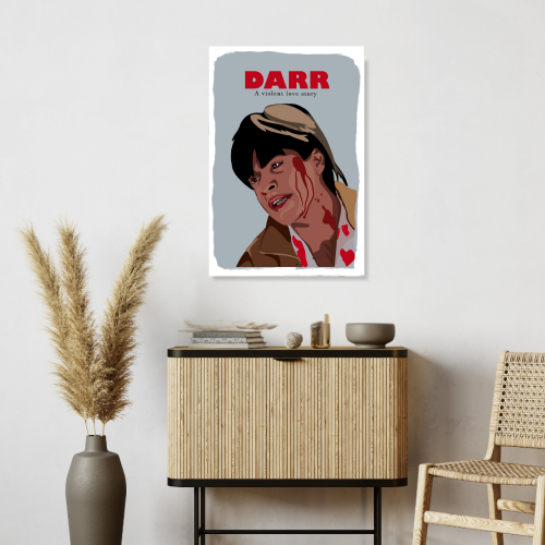 Darr Movie Poster Frame ShahRukh Khan Artwork Framed Posters Bollywood Actor SRK Artwork Canvas Painting Photo Frames for Wall Decor Bedroom Dining Hall Kitchen Restraunt cafe & Office walls decoration, darr movie poster, darr poster, darr srk poster, darr poster hd, srk pathan movie poster, pathan poster, pathan poster hd, pathan poster design,  pathan poster hd wallpaper, srk devdas poster, srk movie poster, srk movie poster hd, shahrukh khan movie poster
