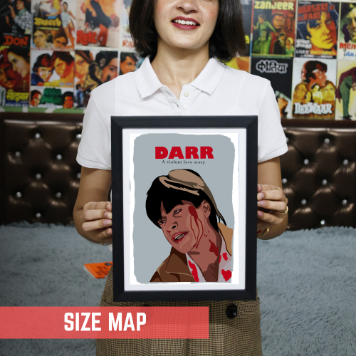 Darr Movie Poster Frame ShahRukh Khan Artwork Framed Posters Bollywood Actor SRK Artwork Canvas Painting Photo Frames for Wall Decor Bedroom Dining Hall Kitchen Restraunt cafe & Office walls decoration, darr movie poster, darr poster, darr srk poster, darr poster hd, srk pathan movie poster, pathan poster, pathan poster hd, pathan poster design,  pathan poster hd wallpaper, srk devdas poster, srk movie poster, srk movie poster hd, shahrukh khan movie poster