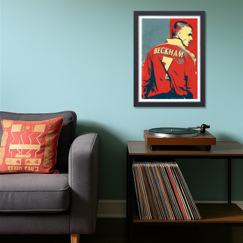 David Beckham Poster Frame English former footballer Framed Posters Sports Game Players Artwork Canvas Painting with Photo Frames for Wall Decor Livingroom Boys room Hostel Cafe Bedroom Dining hall Home & Office Decoration, david beckham poster, david beckham poster 90s, david beckham poster 2000s, david beckham poster real madrid, david beckham signed poster, david beckham frame, david beckham frames reviews, david beckham frame price, david beckham frames for men, david beckham frames reddit