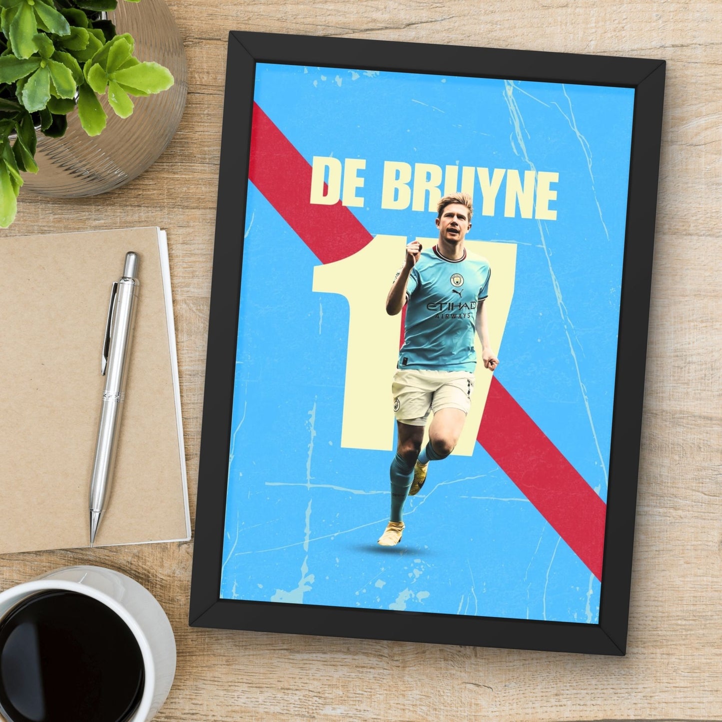 De Bruyne Football Player Art