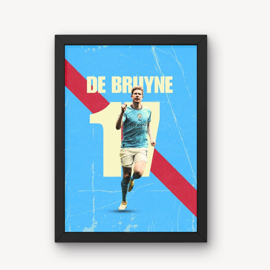 De Bruyne Football Player Art