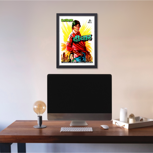 Deewar Movie Poster Frame Amitabh Bachchan Bollywood Movies Framed Posters Deewaar Artwork Canvas Painting Photo Frames For Wall Decor Restraunt Cafe Bedroom Living Room Decoration Home Office, deewar movie poster, deewar movie poster 1975, deewar movie poster font, deewar movie poster amitabh bachchan, deewar movie poster original poster, deewaar movie poster, deewaar film poster, deewaar poster, deewaar poster design, deewaar movie photo, deewar movie frame, deewar movie frame poster, deewar movie frame 