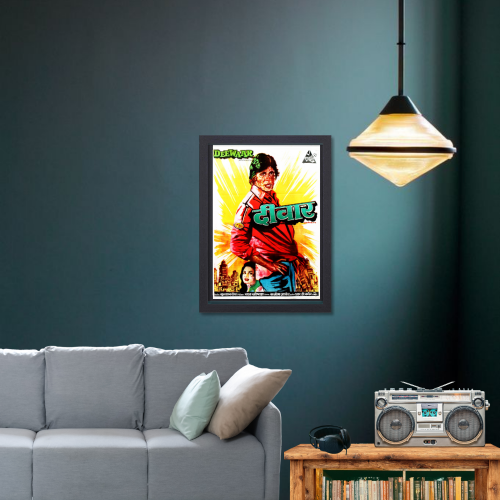 Deewar Movie Poster Frame Amitabh Bachchan Bollywood Movies Framed Posters Deewaar Artwork Canvas Painting Photo Frames For Wall Decor Restraunt Cafe Bedroom Living Room Decoration Home Office, deewar movie poster, deewar movie poster 1975, deewar movie poster font, deewar movie poster amitabh bachchan, deewar movie poster original poster, deewaar movie poster, deewaar film poster, deewaar poster, deewaar poster design, deewaar movie photo, deewar movie frame, deewar movie frame poster, deewar movie frame 
