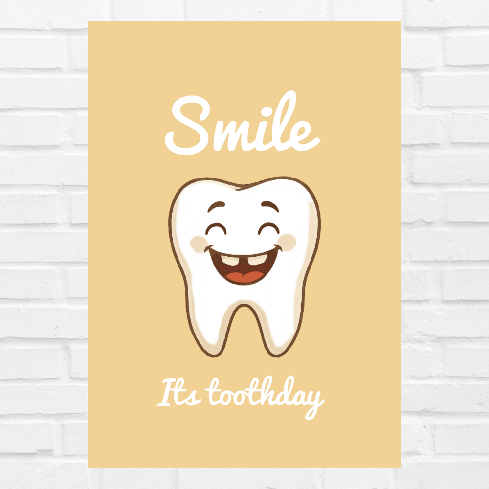 Dentist Funny Quote Wall Frames for Dental Clinic, Photo Frame for Hospital With Hanging Hook | Brush Framed poster Pictures for Wall Decoration
