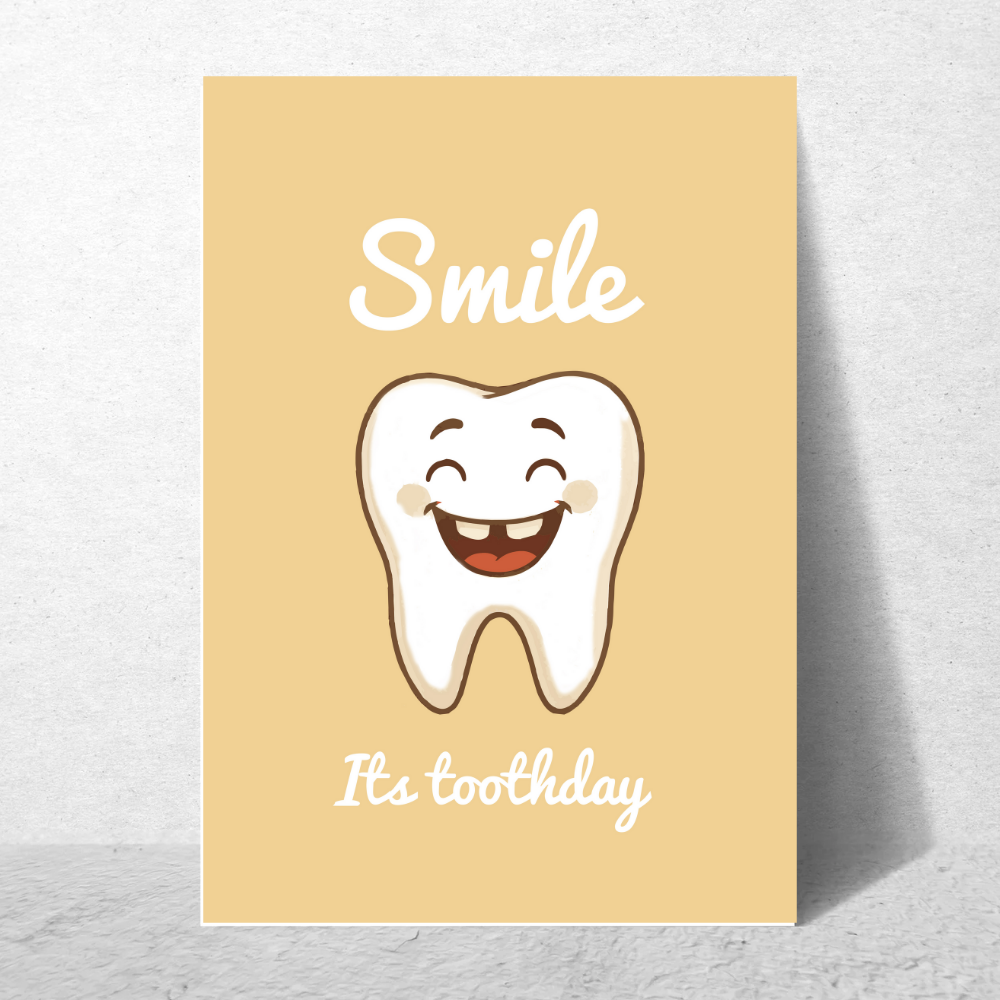 Dentist Funny Quote Wall Frames for Dental Clinic, Photo Frame for Hospital With Hanging Hook | Brush Framed poster Pictures for Wall Decoration