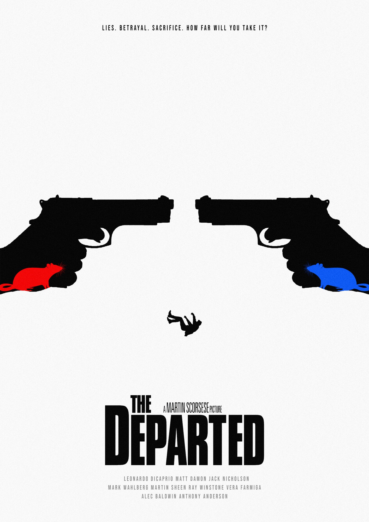 Departe movie Art work