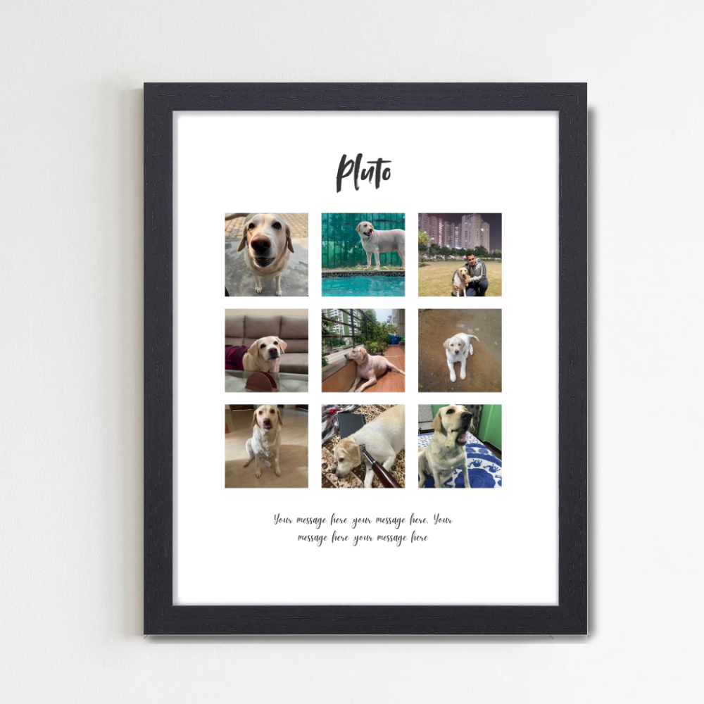 Custom Family Couplphoto frame, personalized dog picture frame, pet memory collage, pet photo gift, 10x13 inch pet frame, dog lover gift, cat lover gift, pet collage frame with name, custom pet wall art, pet memorial frame, pet photo print, pet photo frame with text, dog photo collage, custom dog wall décor, Labrador photo frame, gift for pet parents Friends