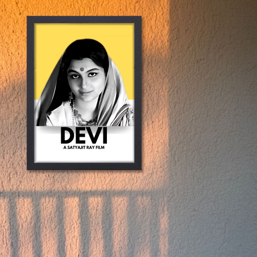 Devi Film Poster Satyajit Roy's Movies Framed Posters Bollywood Movie Artwork Canvas Painting Photo Frames For Wall Decor Restraunt Cafe Bedroom Living Room Decoration Home Office, Devi film poster, Devi movie poster satyajit roy, Devi short film poster, Devi film photo, Devi poster satyajit roy, Devi 1960 movie poster, Devi movie poster hd, Devi movie poster, Devi movie poster framed, Devi movie poster framed photos, Devi movie frames, Devi movie photos, satyajit ray motivational posters