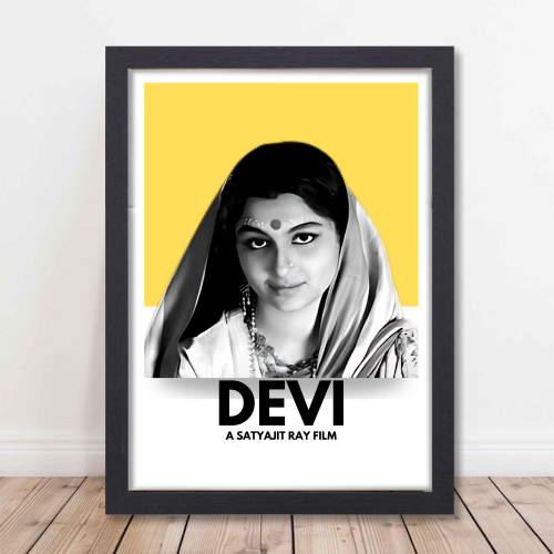 Devi Film Poster Satyajit Roy's Movies Framed Posters Bollywood Movie Artwork Canvas Painting Photo Frames For Wall Decor Restraunt Cafe Bedroom Living Room Decoration Home Office, Devi film poster, Devi movie poster satyajit roy, Devi short film poster, Devi film photo, Devi poster satyajit roy, Devi 1960 movie poster, Devi movie poster hd, Devi movie poster, Devi movie poster framed, Devi movie poster framed photos, Devi movie frames, Devi movie photos, satyajit ray motivational posters