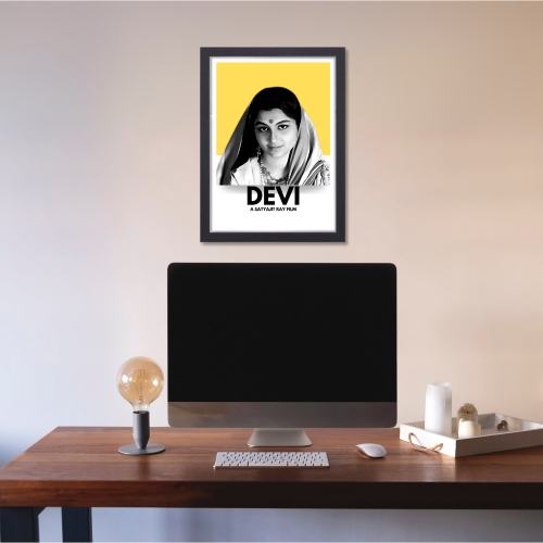 Devi Film Poster Satyajit Roy's Movies Framed Posters Bollywood Movie Artwork Canvas Painting Photo Frames For Wall Decor Restraunt Cafe Bedroom Living Room Decoration Home Office, Devi film poster, Devi movie poster satyajit roy, Devi short film poster, Devi film photo, Devi poster satyajit roy, Devi 1960 movie poster, Devi movie poster hd, Devi movie poster, Devi movie poster framed, Devi movie poster framed photos, Devi movie frames, Devi movie photos, satyajit ray motivational posters