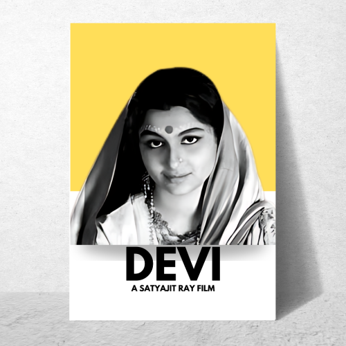 Devi Film Poster Satyajit Roy's Movies Framed Posters Bollywood Movie Artwork Canvas Painting Photo Frames For Wall Decor Restraunt Cafe Bedroom Living Room Decoration Home Office, Devi film poster, Devi movie poster satyajit roy, Devi short film poster, Devi film photo, Devi poster satyajit roy, Devi 1960 movie poster, Devi movie poster hd, Devi movie poster, Devi movie poster framed, Devi movie poster framed photos, Devi movie frames, Devi movie photos, satyajit ray motivational posters