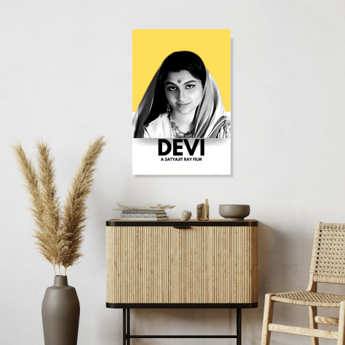 Devi Film Poster Satyajit Roy's Movies Framed Posters Bollywood Movie Artwork Canvas Painting Photo Frames For Wall Decor Restraunt Cafe Bedroom Living Room Decoration Home Office, Devi film poster, Devi movie poster satyajit roy, Devi short film poster, Devi film photo, Devi poster satyajit roy, Devi 1960 movie poster, Devi movie poster hd, Devi movie poster, Devi movie poster framed, Devi movie poster framed photos, Devi movie frames, Devi movie photos, satyajit ray motivational posters