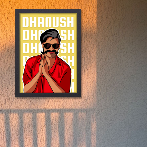 South Superstar Dhanush Poster Frame Movie Actor Artwork Framed Posters Bollywood Movies Canvas Painting Photo Frames for Wall Decor Bedroom Living Room Decoration Home Office walls Restraunt Cafe, dhanush posters, dhanush movie posters, dhanush actor pic, dhanush actor picture, dhanush actor poster, bollywood movies poster, bollywood movies poster hd, bollywood movies poster images, bollywood movies poster 2025, bollywood movies poster hd wallpaper, bollywood movies poster 2024, bollywood movies poster 