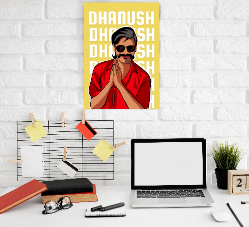 South Superstar Dhanush Poster Frame Movie Actor Artwork Framed Posters Bollywood Movies Canvas Painting Photo Frames for Wall Decor Bedroom Living Room Decoration Home Office walls Restraunt Cafe, dhanush posters, dhanush movie posters, dhanush actor pic, dhanush actor picture, dhanush actor poster, bollywood movies poster, bollywood movies poster hd, bollywood movies poster images, bollywood movies poster 2025, bollywood movies poster hd wallpaper, bollywood movies poster 2024, bollywood movies poster 