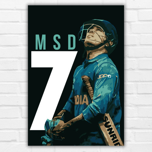 Mahendra singh dhoni Poster inspirational quotes wall posters with frame or without frames Cricketers Stickers For wall decoration home bedroom living room hall Gift Cricket Players Paintings MS Dhoni Poster Mahendra Singh Dhoni Wall Art Cricket Motivation Poster cricket sports poster, inspirational cricket poster, cricket star framed art Indian cricket player poster, cricket wall art, cricket player framed poster, Indian cricket team poster