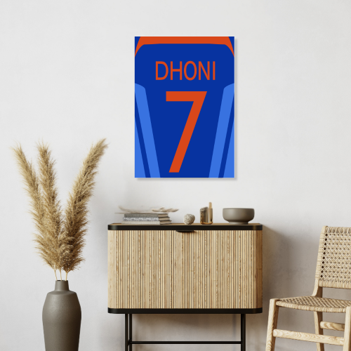 Dhoni Mahendra singh dhoni Poster inspirational quotes wall posters with frame or without frames Cricketers Stickers For wall decoration home bedroom living room hall Gift Cricket Players MS Dhoni Paintings