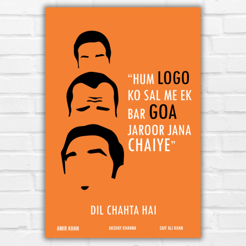 Dil Chahta Hai Movie Frame Poster Bollywood Actor Amir Khan Movie Quote Framed Posters Photo Frames Artwork Canvas Painting For Wall Decor Bedroom Living Room Decoration Home Office Hostel, dil chahta hai poster, dil chahta hai movie poster, dil chahta hai hd poster, dil chahta hai wall art, dil chahta hai wall decor, dil chahta hai frame, dil chahta hai wall frame, dil chahta hai wall frames, dil chahta hai wall framing, dil chahta hai frames, dil chahta hai frame png, dil chahta hai frame design