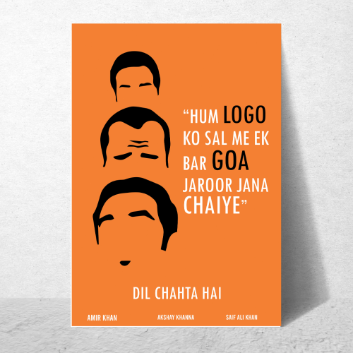 Dil Chahta Hai Movie Frame Poster Bollywood Actor Amir Khan Movie Quote Framed Posters Photo Frames Artwork Canvas Painting For Wall Decor Bedroom Living Room Decoration Home Office Hostel, dil chahta hai poster, dil chahta hai movie poster, dil chahta hai hd poster, dil chahta hai wall art, dil chahta hai wall decor, dil chahta hai frame, dil chahta hai wall frame, dil chahta hai wall frames, dil chahta hai wall framing, dil chahta hai frames, dil chahta hai frame png, dil chahta hai frame design