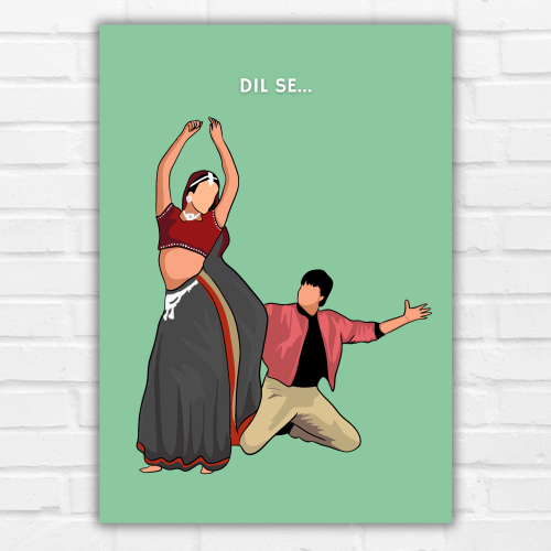 Dil se Movie Poster Frame Shahrukh Khan Artwork Framed Posters Bollywood Movies Canvas Paintings Photo Frames for Wall Decor Bedroom Living room Dining Hall Kitchen Restraunt Cafe & Office Walls Art Decoration, dil se movie poster, dil se movie hd poster, dil se movie poster hd, dil se movie wall poster, dil se movie wall posters, dil se movie wall poster hd, dil se movie wall posters hd, dil se movie wall frames, dil se movie wall frame design, dil se movie wall frame photo, dil se movie wall frame poster