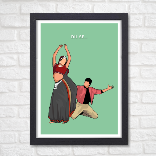 Dil se Movie Poster Frame Shahrukh Khan Artwork Framed Posters Bollywood Movies Canvas Paintings Photo Frames for Wall Decor Bedroom Living room Dining Hall Kitchen Restraunt Cafe & Office Walls Art Decoration, dil se movie poster, dil se movie hd poster, dil se movie poster hd, dil se movie wall poster, dil se movie wall posters, dil se movie wall poster hd, dil se movie wall posters hd, dil se movie wall frames, dil se movie wall frame design, dil se movie wall frame photo, dil se movie wall frame poster