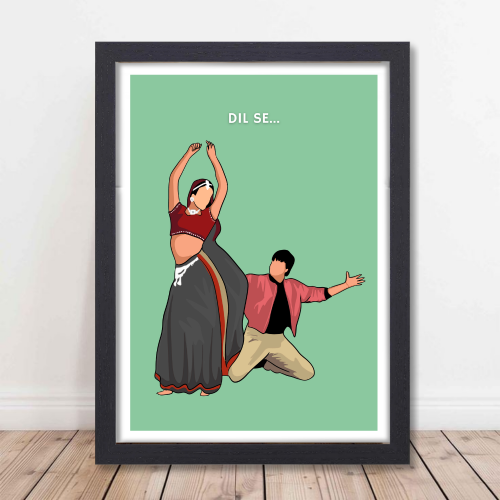 Dil se Movie Poster Frame Shahrukh Khan Artwork Framed Posters Bollywood Movies Canvas Paintings Photo Frames for Wall Decor Bedroom Living room Dining Hall Kitchen Restraunt Cafe & Office Walls Art Decoration, dil se movie poster, dil se movie hd poster, dil se movie poster hd, dil se movie wall poster, dil se movie wall posters, dil se movie wall poster hd, dil se movie wall posters hd, dil se movie wall frames, dil se movie wall frame design, dil se movie wall frame photo, dil se movie wall frame poster