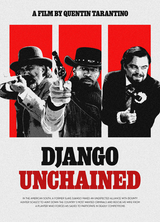 Django Unchained movie Art work