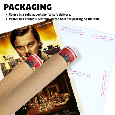 Django Unchained Movie Poster Frame Western Action Movies Artwork Framed Posters Hollwood Film Canvas Painting Photo Frames For Wall Decor Living Room Bedroom  Study Room Restraunt Cafe Office & Home Decoration