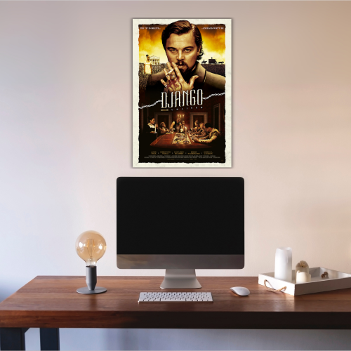 django unchained movie framed posters, django unchained framed poster, django unchained movie frames, django unchained frame by frame