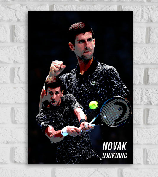 Novak Djokovic Artwork