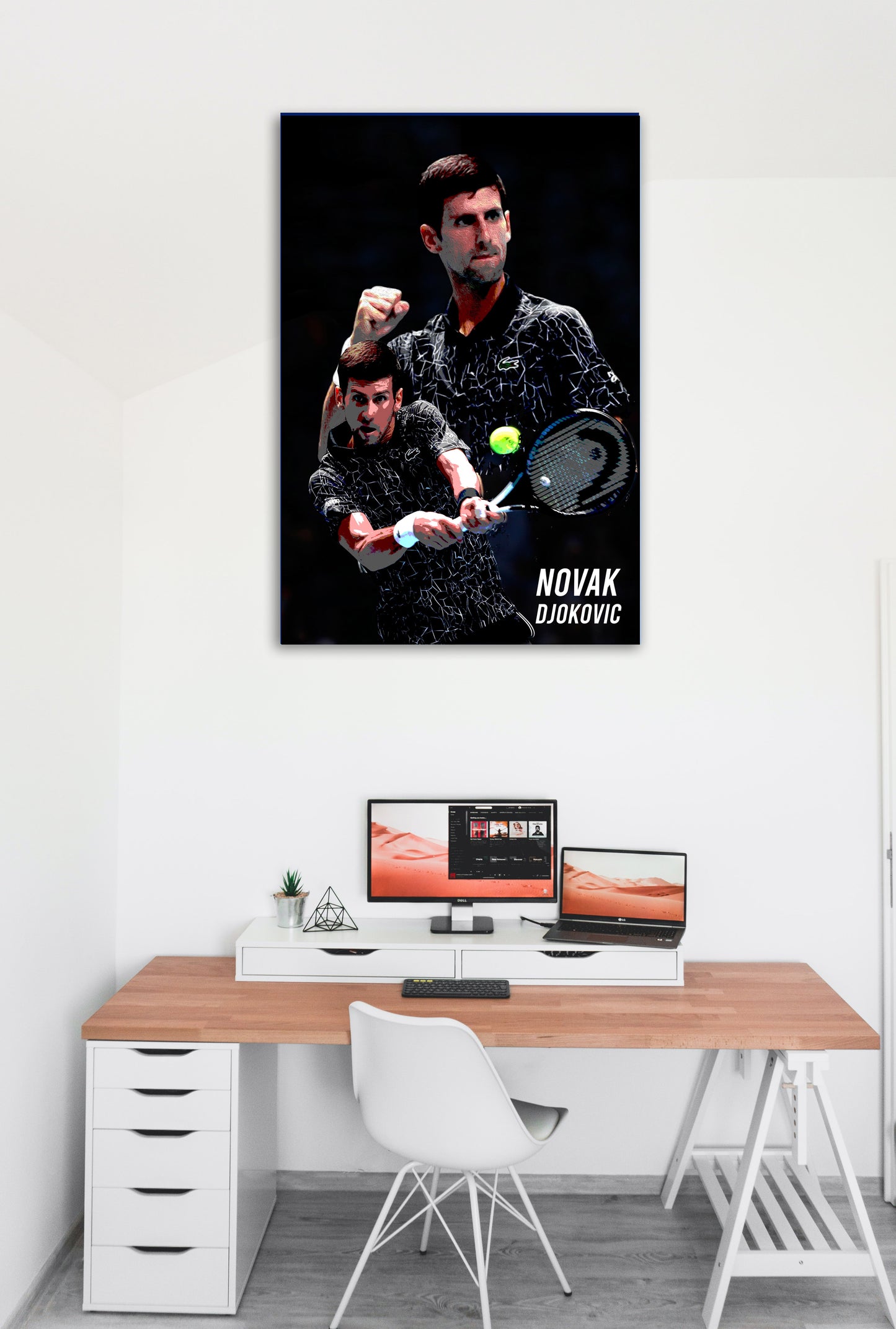 Novak Djokovic Artwork