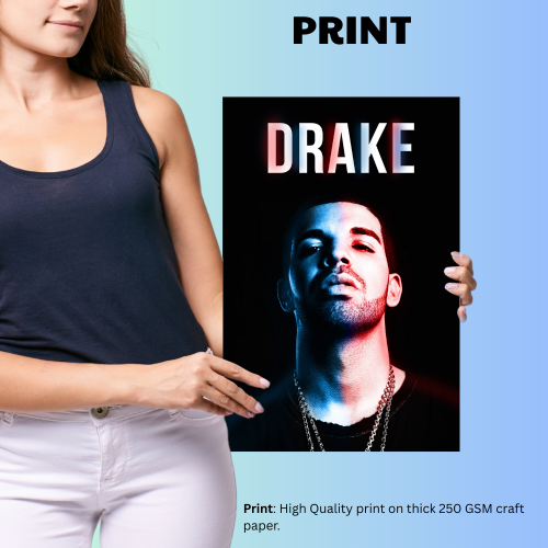 Drake Art work Poster Frame Canadian Rapper and Singer Framed Posters Singers Artwork Designs Canvas Paintings Photo Frames for Wall Decor Restraunt Cafe Bedroom Livingroom Kitchen Restro Studio, drake poster, drake poster 4k, drake posters for room, drake poster framed, drake poster album, drake poster take care, drake wall poster, drake wallpaper, drake wallpaper 4k, drake wallpaper pc, drake wall art, drake wall decor, drake wall frame, drake picture frame, drake wallpaper hd, drake frame, drake frame