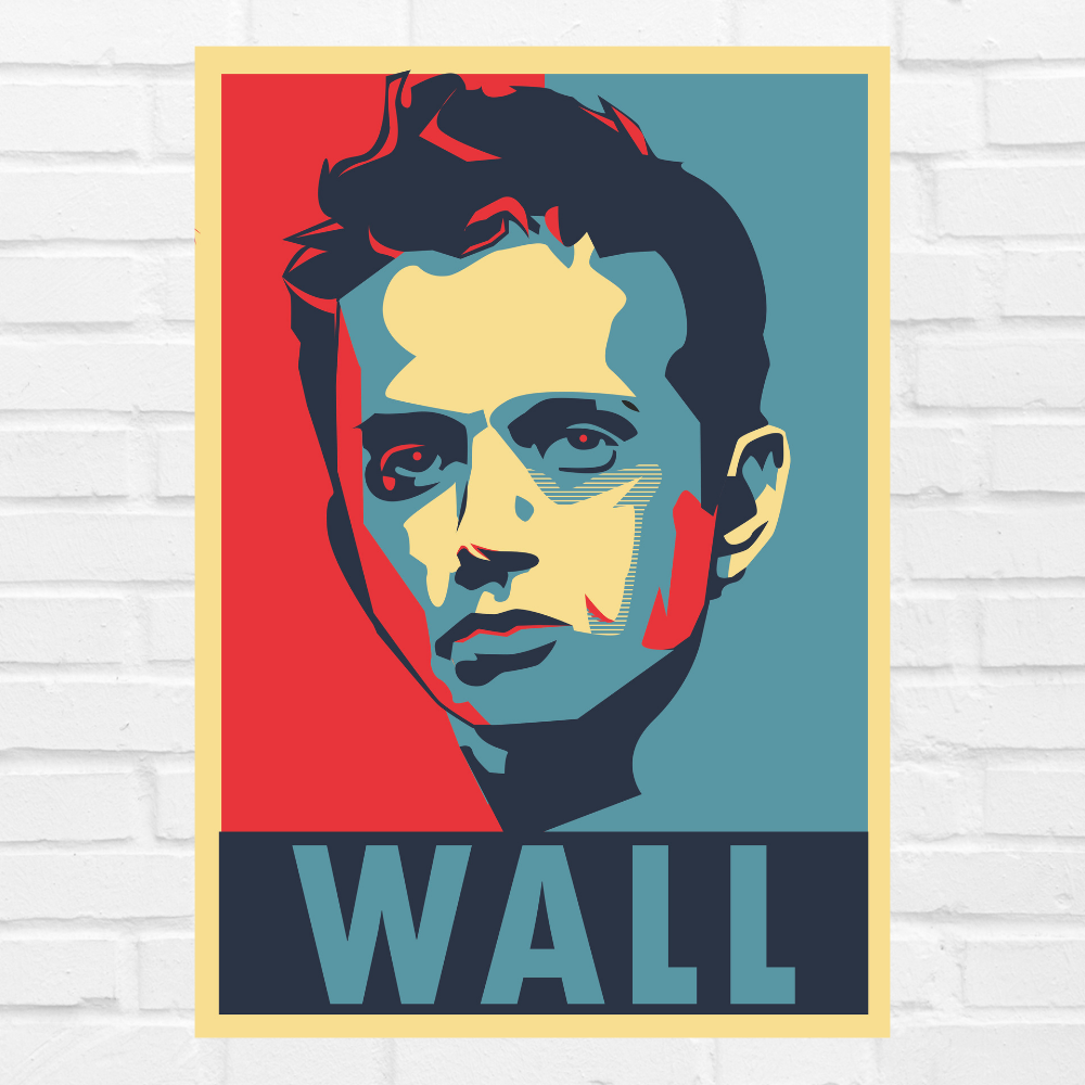 Rahul Dravid The Wall Poster Cricketer Motivational Quotes Inspirational Wall Sticker Posters with Frame or without Frame For Wall Decor bedroom, livingroom, boys & men rooms decoration & Office