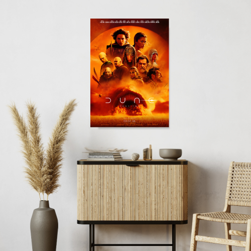 dune movie poster 27x40, dune movie poster 24x36