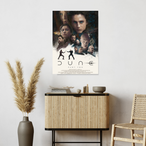 dune movie poster 27x40, dune movie poster 24x36