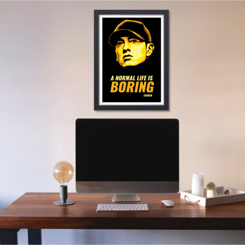 Eminem Poster Music Quote Art work Framed Posters Rock Band Canvas Paintings Musicial Singers Photo Frames for Wall Decor Restraunt Bedroom Hotel Dining Hall Livingrroom Room & Office Decoration, Eminem poster, Eminem poster for room, Eminem poster pinterest, Eminem poster album, Eminem wall poster, Eminem wallpaper, Eminem wallpaper 4k, Eminem wallpaper Aesthetic, posters for wall posters for room decor, posters for bedroom, posters for wall decor, posters for room aesthetic, singers poster, singers poster