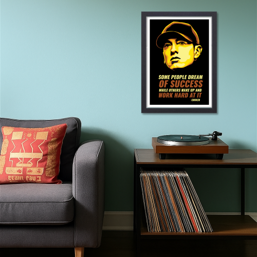Eminem Poster Music Quote Art work Framed Posters Rock Band Canvas Paintings Musicial Singers Photo Frames for Wall Decor Restraunt Bedroom Hotel Dining Hall Livingrroom Room & Office Decoration, Eminem poster, Eminem poster for room, Eminem poster pinterest, Eminem poster album, Eminem wall poster, Eminem wallpaper, Eminem wallpaper 4k, Eminem wallpaper Aesthetic, posters for wall posters for room decor, posters for bedroom, posters for wall decor, posters for room aesthetic, singers poster, singers poster