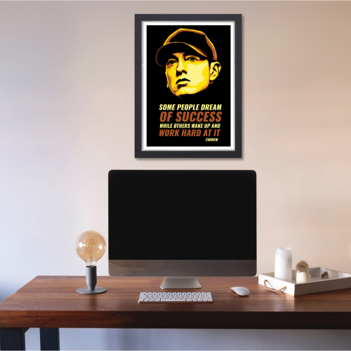 Eminem Poster Music Quote Art work Framed Posters Rock Band Canvas Paintings Musicial Singers Photo Frames for Wall Decor Restraunt Bedroom Hotel Dining Hall Livingrroom Room & Office Decoration, Eminem poster, Eminem poster for room, Eminem poster pinterest, Eminem poster album, Eminem wall poster, Eminem wallpaper, Eminem wallpaper 4k, Eminem wallpaper Aesthetic, posters for wall posters for room decor, posters for bedroom, posters for wall decor, posters for room aesthetic, singers poster, singers poster
