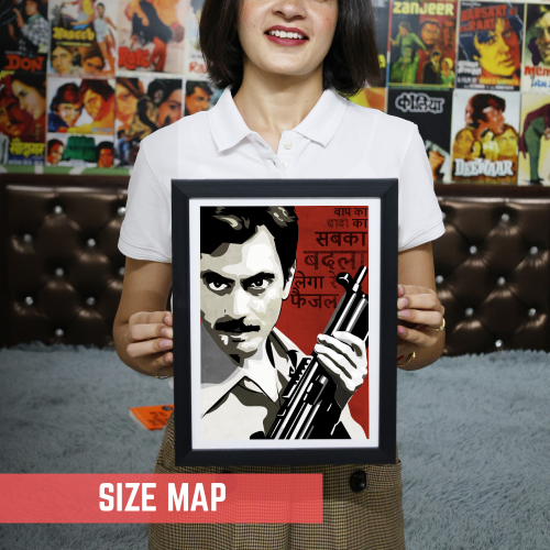 Faisal Khan Gangs Of Wasseypur Poster Frame Bollywood Movie Framed Posters Movies Series Quote Artwork Canvas Painting Photo Frames For Wall Decor Restraunt Cafe Bedroom Living Room Decoration Home Office, faisal khan gangs of wasseypur poster, faizal khan gangs of wasseypur frames, faizal khan gangs of wasseypur wall frames, faizal khan gangs of wasseypur wall poster, faizal khan gangs of wasseypur wall art, faizal khan gangs of wasseypur wall poster hd, faizal khan gangs of wasseypur wall poster frames