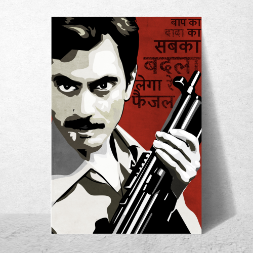 Faisal Khan Gangs Of Wasseypur Poster Frame Bollywood Movie Framed Posters Movies Series Quote Artwork Canvas Painting Photo Frames For Wall Decor Restraunt Cafe Bedroom Living Room Decoration Home Office, faisal khan gangs of wasseypur poster, faizal khan gangs of wasseypur frames, faizal khan gangs of wasseypur wall frames, faizal khan gangs of wasseypur wall poster, faizal khan gangs of wasseypur wall art, faizal khan gangs of wasseypur wall poster hd, faizal khan gangs of wasseypur wall poster frames