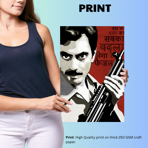 Faisal Khan Gangs Of Wasseypur Poster Frame Bollywood Movie Framed Posters Movies Series Quote Artwork Canvas Painting Photo Frames For Wall Decor Restraunt Cafe Bedroom Living Room Decoration Home Office, faisal khan gangs of wasseypur poster, faizal khan gangs of wasseypur frames, faizal khan gangs of wasseypur wall frames, faizal khan gangs of wasseypur wall poster, faizal khan gangs of wasseypur wall art, faizal khan gangs of wasseypur wall poster hd, faizal khan gangs of wasseypur wall poster frames