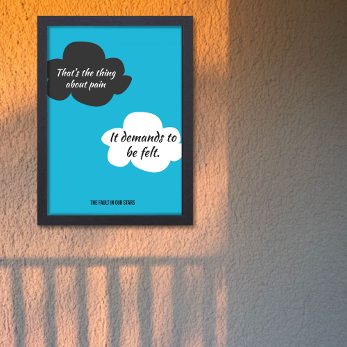 Fault In Our Stars Movie Poster Frame Hollywood Movies Framed Posters Romance Comedy Film Artwork Canvas Painting Photo Frames For Wall Decor Living Room Bedroom  Study Room Restraunt Cafe Office & Home Decoration, the fault in our stars movie poster, the fault in our stars movie images, the fault in our stars poster hd, the fault in our stars poster, the fault in our stars poster project, the fault in our stars poster hd, the fault in our stars frames, the fault in our stars wall painting