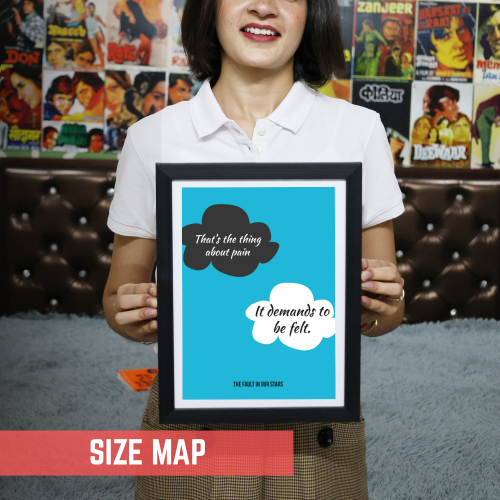 Fault In Our Stars Movie Poster Frame Hollywood Movies Framed Posters Romance Comedy Film Artwork Canvas Painting Photo Frames For Wall Decor Living Room Bedroom  Study Room Restraunt Cafe Office & Home Decoration, the fault in our stars movie poster, the fault in our stars movie images, the fault in our stars poster hd, the fault in our stars poster, the fault in our stars poster project, the fault in our stars poster hd, the fault in our stars frames, the fault in our stars wall painting