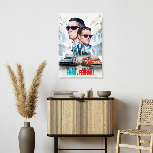 Ford Vs Ferrari Movie Poster Frame Sport Action Art work Film Framed Posters Hollywood Movies Canvas Painting Photo Frames for Wall Decor Living Room Bedroom  Study Room Restraunt Cafe Office & Home Decoration, ford vs ferrari film poster, ford vs ferrari poster 4k, ford vs ferrari poster hd, ford vs ferrari poster, ford vs ferrari movie poster, ford vs ferrari poster minimalist, ford vs ferrari wall poster, ford vs ferrari official movie poster, ford vs ferrari original movie poster, ford vs ferrari poster