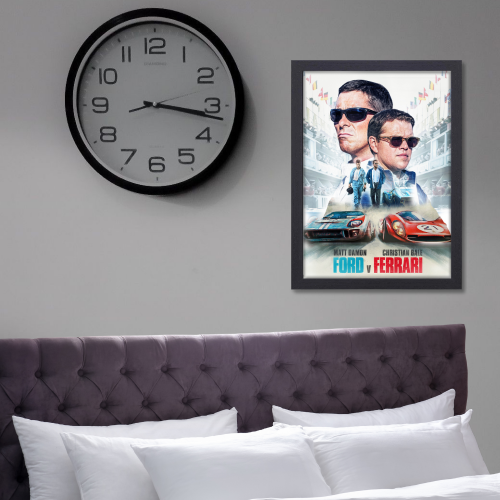 Ford Vs Ferrari Movie Poster Frame Sport Action Art work Film Framed Posters Hollywood Movies Canvas Painting Photo Frames for Wall Decor Living Room Bedroom  Study Room Restraunt Cafe Office & Home Decoration, ford vs ferrari film poster, ford vs ferrari poster 4k, ford vs ferrari poster hd, ford vs ferrari poster, ford vs ferrari movie poster, ford vs ferrari poster minimalist, ford vs ferrari wall poster, ford vs ferrari official movie poster, ford vs ferrari original movie poster, ford vs ferrari poster
